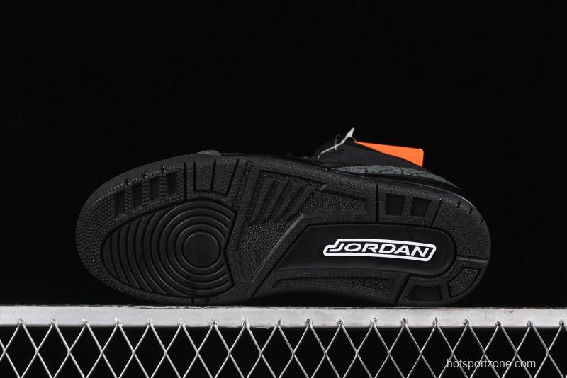 Nike Air Jordan 3 Retro Basketball Shoes in Midnight Black - CT8532-001