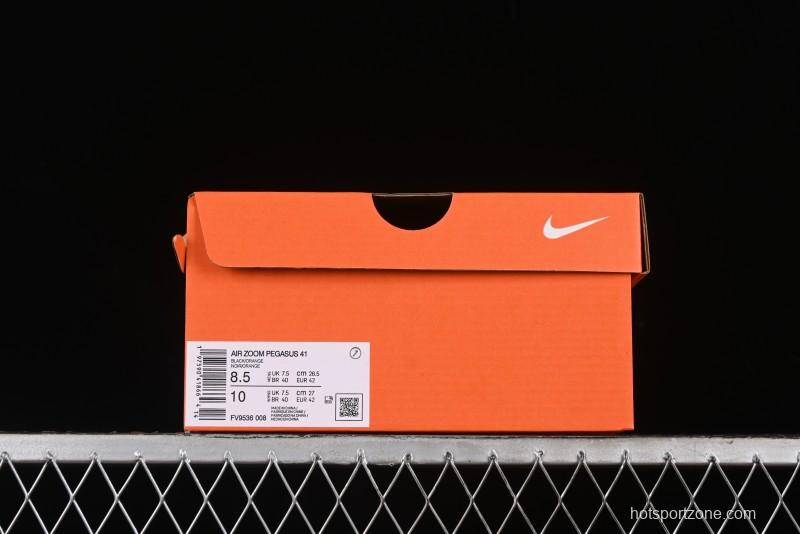 Nike Air Zoom Pegasus 41 Breathable Mesh Lightweight Running Shoes with Cushioning - FV9536-008