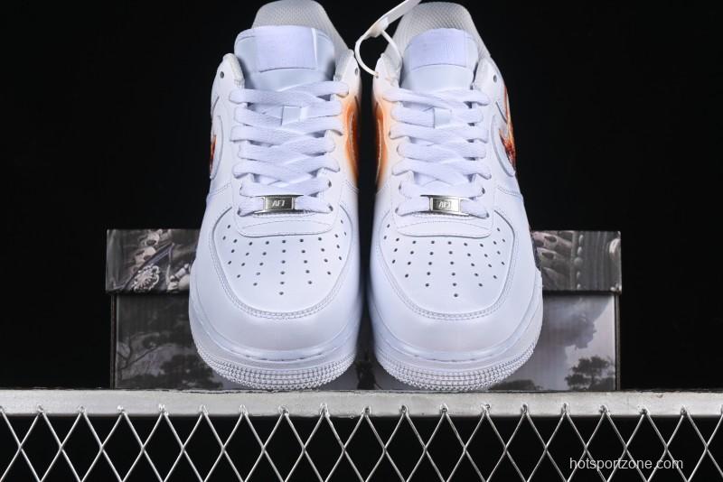 Nike Air Force 1 '07 Low Black Myth Wukong Themed Casual Sneakers - 315122-111