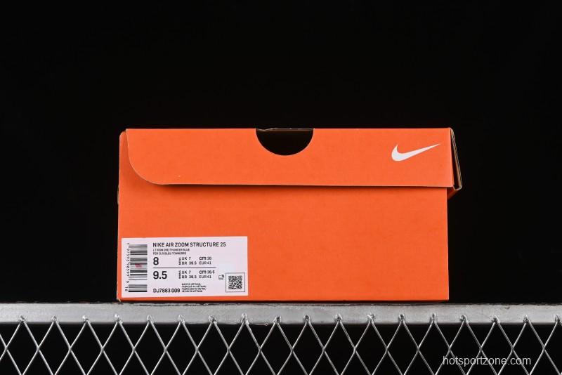 Nike Air Zoom Structure 25 Cushioned Anti-Slip Comfort Running Shoes - DJ7883-009