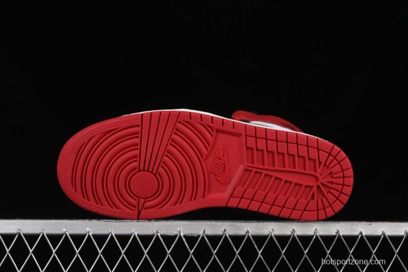 Nike Air Jordan 1 High OG Black Toe Reimagined Basketball Shoes - DZ5485-106