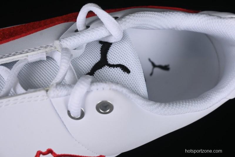 Puma Sparco Future Round Toe Lace-Up Leather Fabric Low-Top Lifestyle Casual Shoes - 308585-02