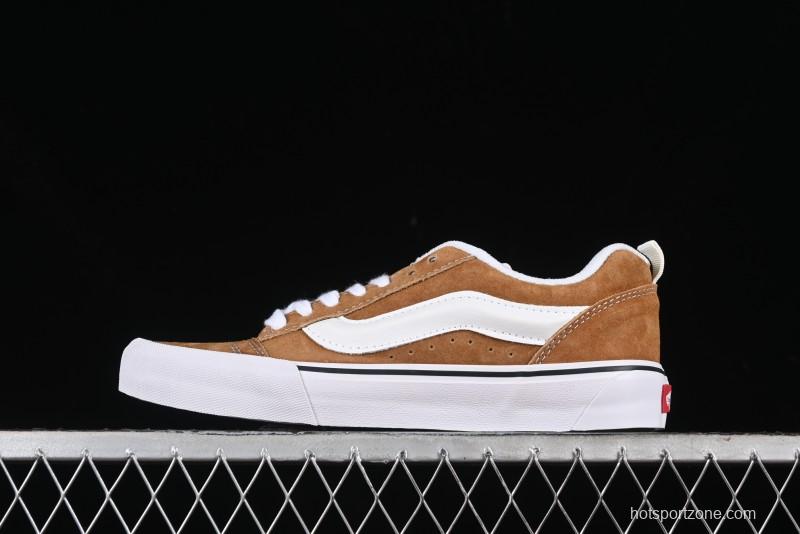 Vans Classics Knu Skool Retro Sneakers with Enlarged Toe and Thickened Trim - VN000CS0BR0