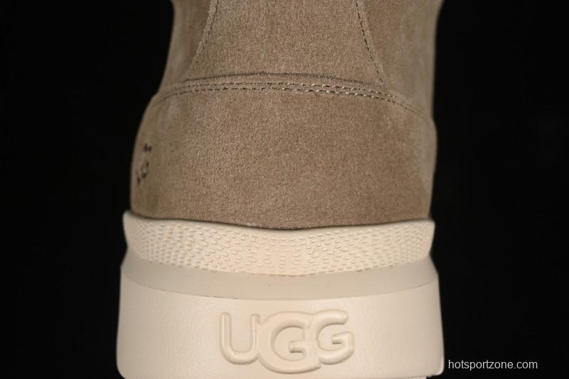 UGG Burleigh Chukka Comfort Flat Lace-Up Round Toe Casual Boots - 1151773