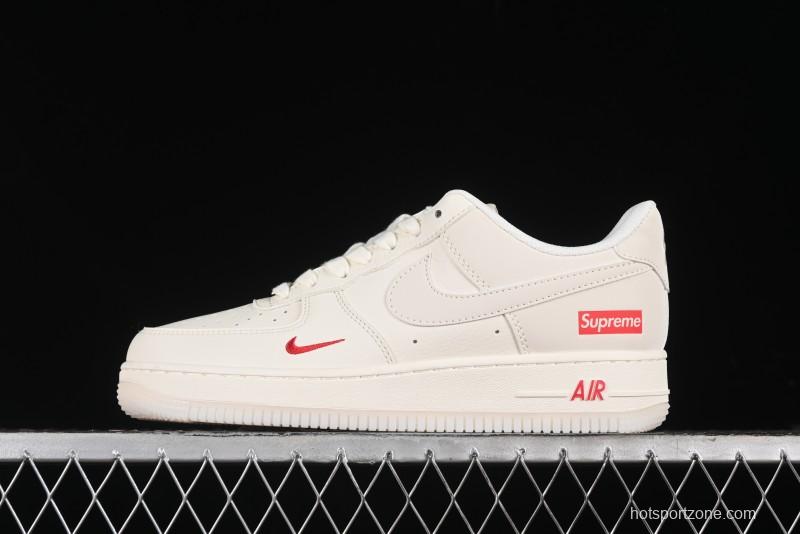 Nike Air Force 1 '07 Low Supreme White Crystal Casual Sneakers - BB7577-214