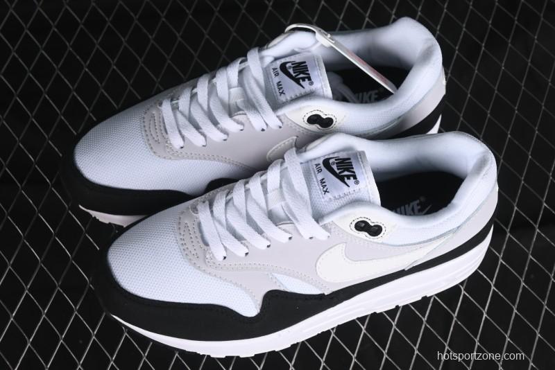 Nike Air Max 1 Retro Running Shoes with Half-Sole Air Cushion - AH8145-003