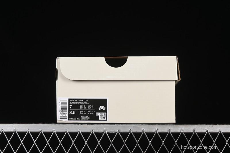 Nike Alexis Sablone x SB Dunk Low Reptile SB Low Top Casual Skate Shoes - HJ3386-300