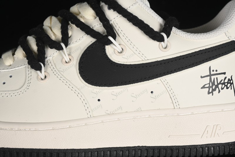 Stussy x Nike Air Force 1'07 Low Casual Sneakers - ZH0316-041