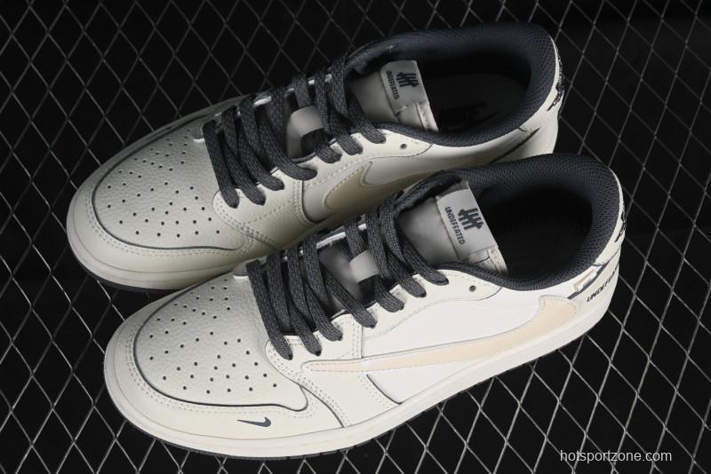 Nike Travis Scott x Fragment Design x Air Jordan 1 Low OG SP AJ1 Casual Sneakers - DM7866-018