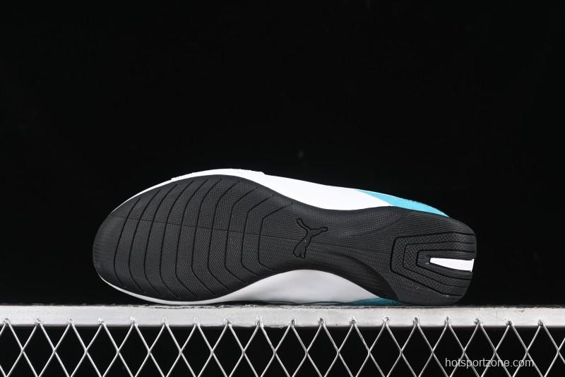 Puma Sparco Future Round Toe Lace-Up Leather Fabric Low-Top Lifestyle Casual Shoes - 307891-01