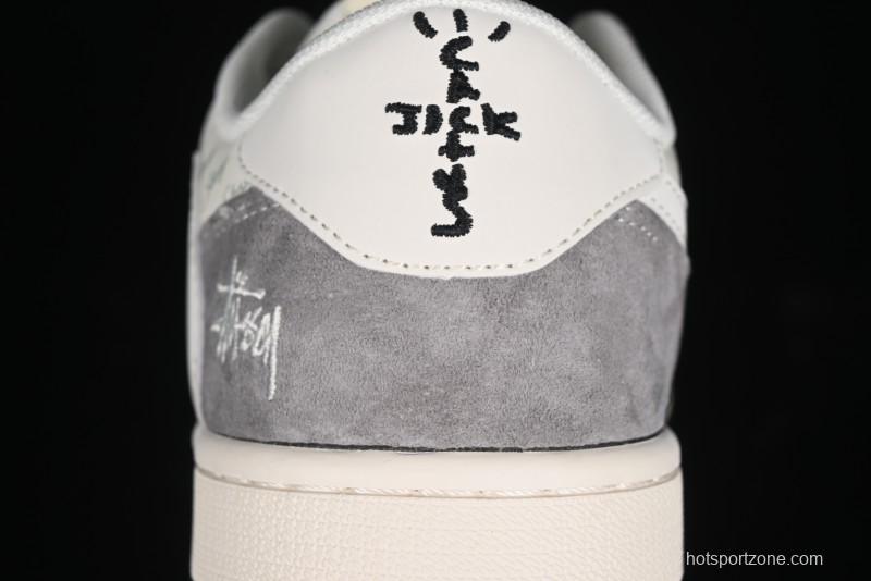 Nike Travis Scott x Fragment Design x Air Jordan 1 Low OG SP AJ1 Retro Sneakers - XY2688-124