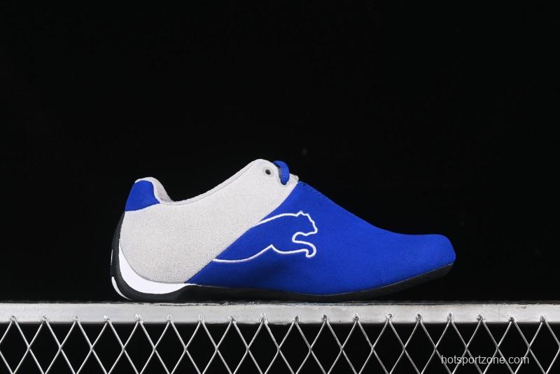 Puma Sparco Future Round Toe Lace-Up Leather Fabric Low-Top Lifestyle Casual Shoes - 307936-02