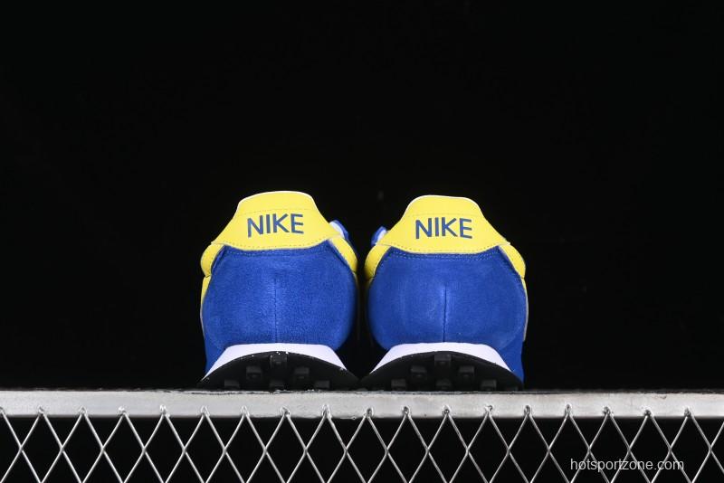 Nike Stussy Roshe Run LD-1000 Comfortable Versatile Non-Slip Durable Waffle Low-Top Casual Running Shoes - FQ9079-400