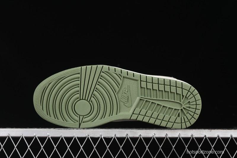 Nike Travis Scott x Fragment Design x Air Jordan 1 Low OG SP AJ1 Retro Sneakers - DM7866-017