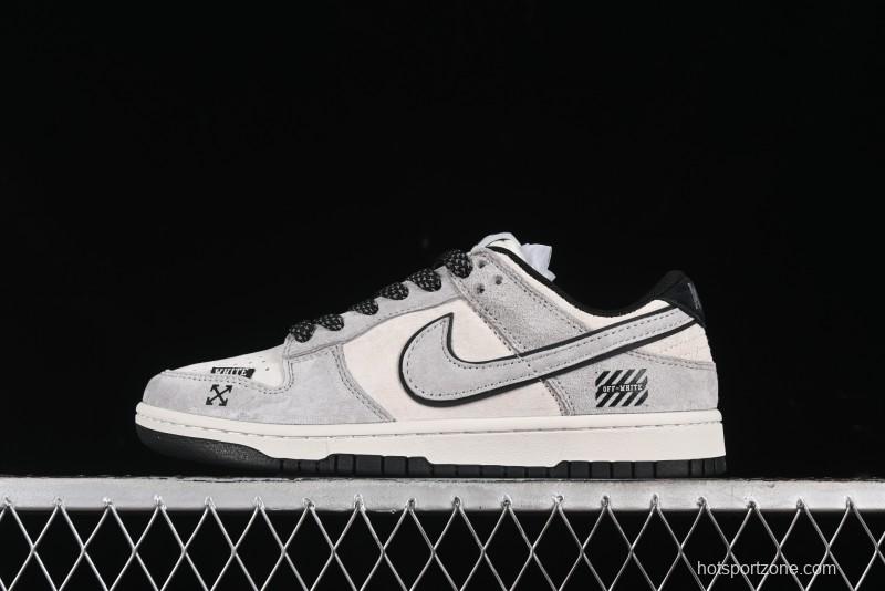 Nike SB Dunk Low OFF-WHITE Collaboration Anniversary Custom Sneakers - DQ1098-521