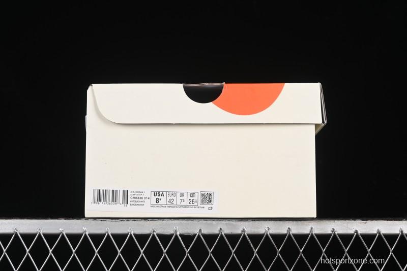 Nike Air Jordan 1 Low OG SP Travis Scott x Fragment Design Collaboration Sneakers - CH6336-014