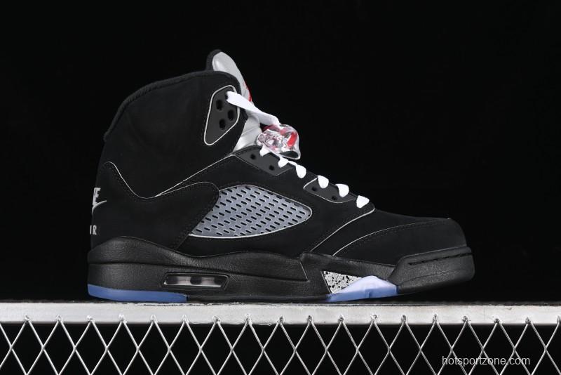 Nike Air Jordan 5 Retro Black Metallic Reimagined Basketball Shoes - HF3975-001