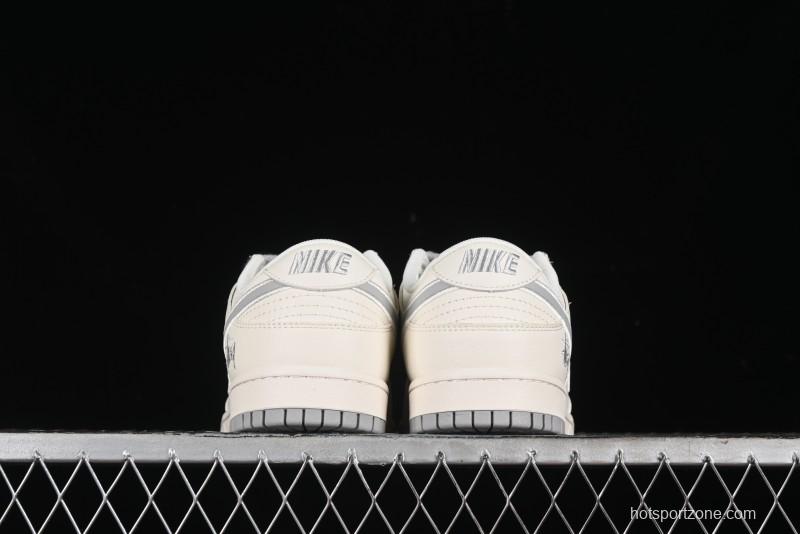 Nike SB Dunk Low Stussy Anniversary Custom Low-Top Casual Sneakers - SJ2068-282