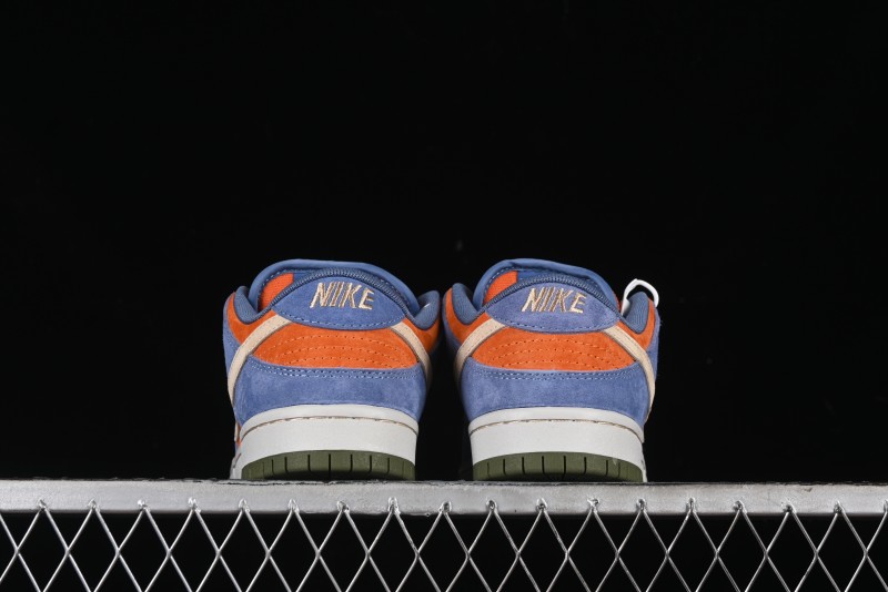 Nike SB Dunk Low Light Carbon/Monarch Maillard Style Low-Top Casual Skate Shoes - HF3063-002
