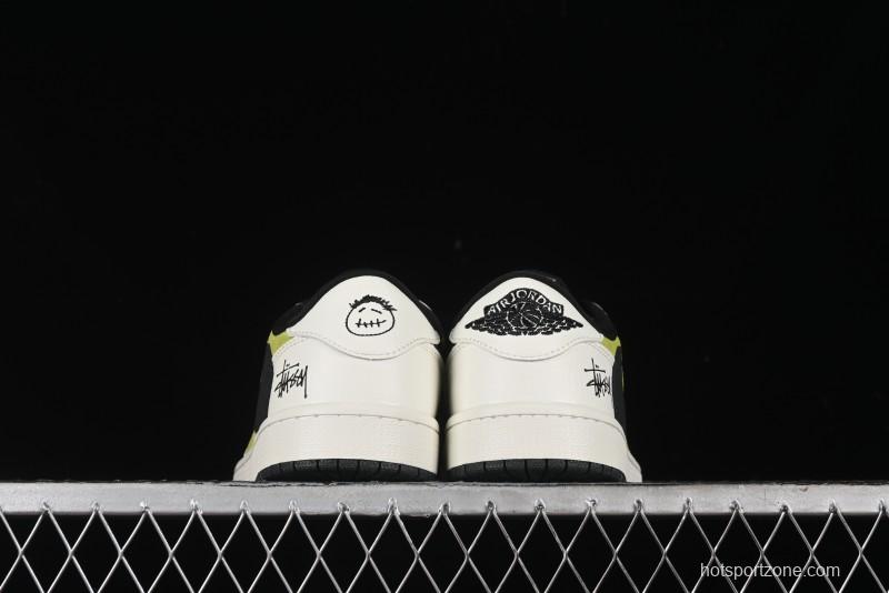 Nike Travis Scott x Fragment Design x Air Jordan 1 Low OG SP AJ1 Retro Sneakers - JH6089-002