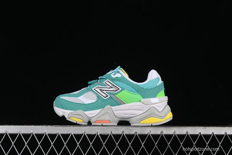 New Balance 9060 Series Hook and Loop Kids Shoes - PV9060DBT