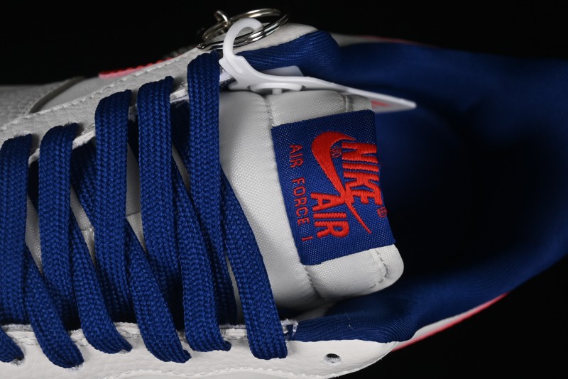 Nike Air Force 1 '07 Low Champion Collaboration - Blue White Red Low-Top Casual Sneakers - KK1988-002