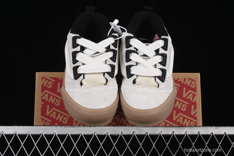 Vans Classics Knu Skool Retro Sneakers with Enlarged Toe and Thickened Tongue - VN000CZUVE1