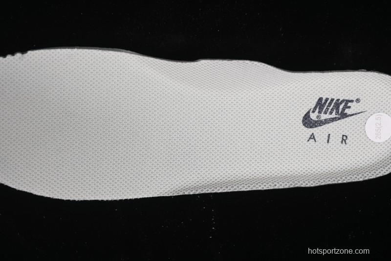 Nike Air Force 1 '07 Mid Deep Blue Two-Tone Sole Mid-Top Casual Sneakers with Reflective Stars - XL0236-233