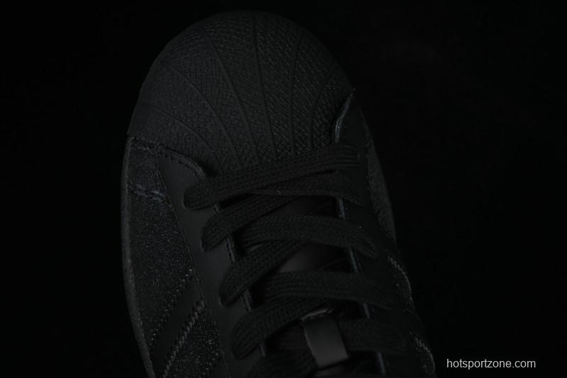 Adidas Superstar EG4961 Black Star Shell Toe Casual Sneakers - EG4961