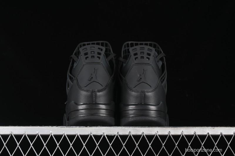 Nike Air Jordan 4 Retro Basketball Shoes with Mesh Design - FV7251-001