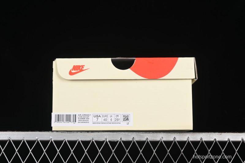 Nike Travis Scott x Fragment Design x Air Jordan 1 Low OG SP AJ1 - SJ2068-120