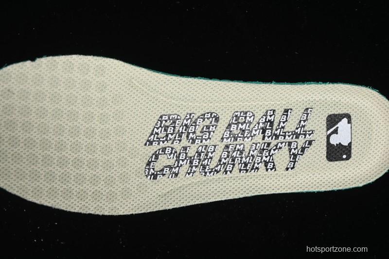 New York Yankees MLB Bigball Chunky Embo Monogram Thick Sole Sandals - 3ASHBEM4N50IVS