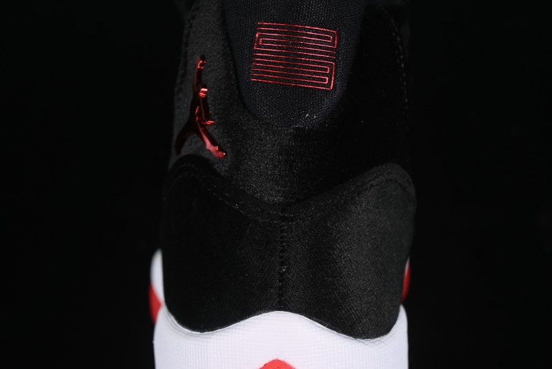 Nike Air Jordan 11 Retro Bred Velvet Basketball Shoes - DB5457-061