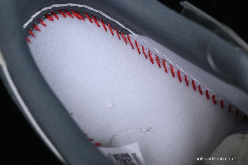 Nike Air Force 1 '07 Low Stussy Collaboration - Grey White Gum Sole Low-Top Casual Sneakers - XZ9688-101