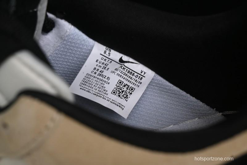 Nike Air Force 1 '07 Low The North Face x Stussy Collaboration - Black Brown Coffee Casual Sneakers - KK1988-018