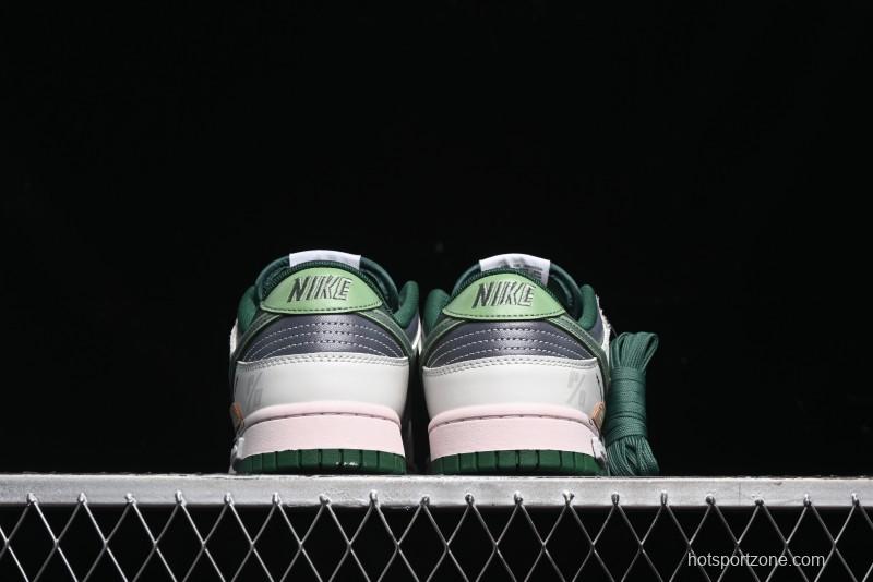 Nike Dunk Low Retro "Varsity Green" Panda Mischief Skyline Chase Casual Sneakers - DD1391-101