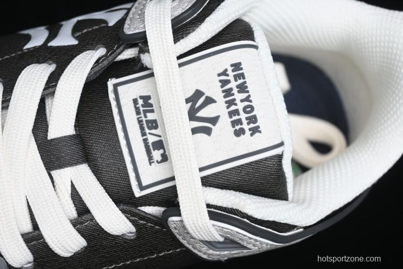 New York Yankees Chunky Liner Mid Denim Monogram Sandals with Velcro Closure - 3ASXCHL4N50GRS