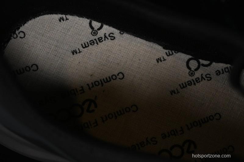 ECCO DRIVE Series Outdoor Waterproof Breathable Slip-Resistant Retro Fashion Patchwork Hiking Shoes - 88259401001