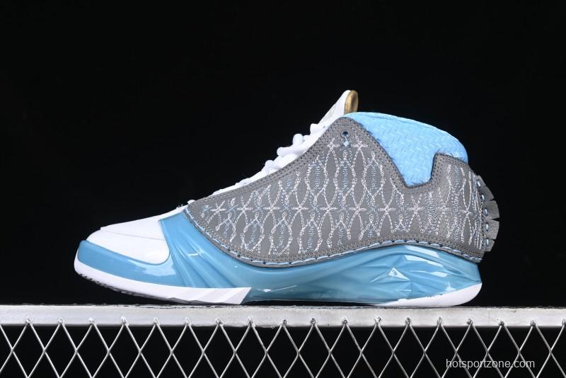 Nike Air Jordan 23 AJ23 Mid Retro Casual Sneakers with Visible Air Cushion - 318474-151