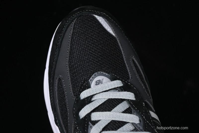New Balance 990 Series Premium Retro Running Shoes with Carbon Fiber Midsole - M990BK6