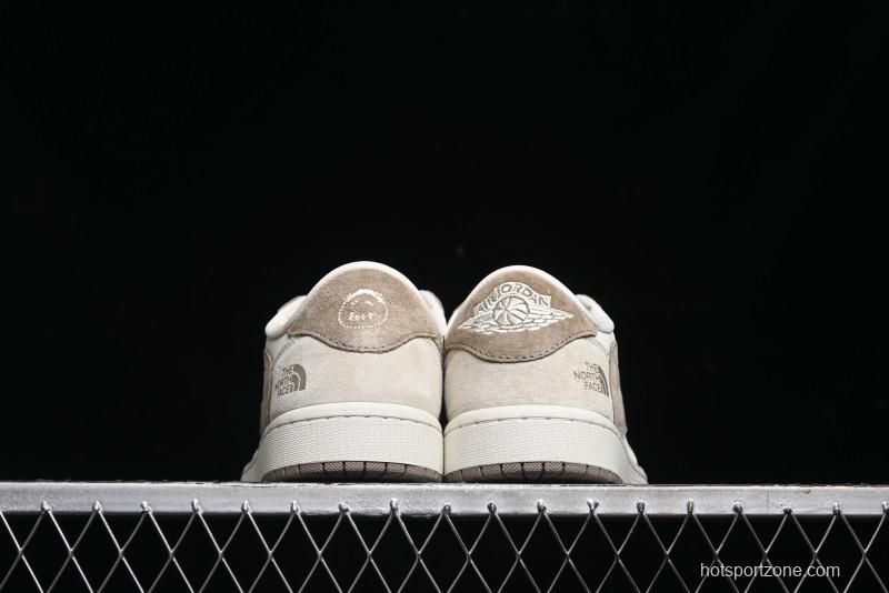 Nike Travis Scott x Fragment Design x Air Jordan 1 Low OG SP AJ1 Retro Sneakers - AG3702-801