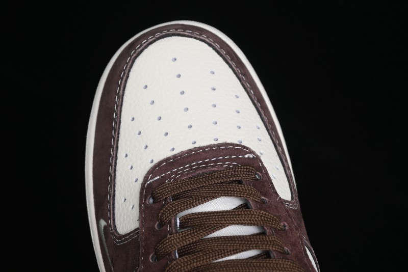 Nike Air Force 1 '07 Low BAPE Collaboration - Tan Brown Casual Sneakers - KK1988-027