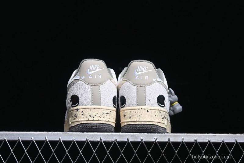 Nike Air Force 1 '07 Low Milk Cookie Custom Low-Top Casual Sneakers for Autumn Winter - KL1210-111