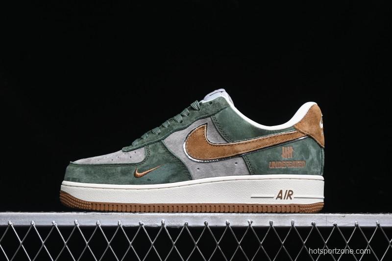 Nike Air Force 1 '07 Low UN Collaboration - Moss Green Low-Top Casual Sneakers - KK1988-022