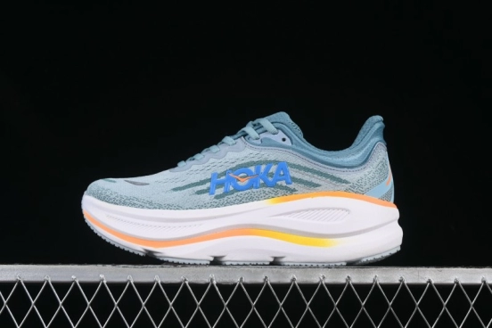 HOKA ONE ONE Bondi 9 Cushioned Running Shoes with Soft EVA Midsole - 1162011 GYBU