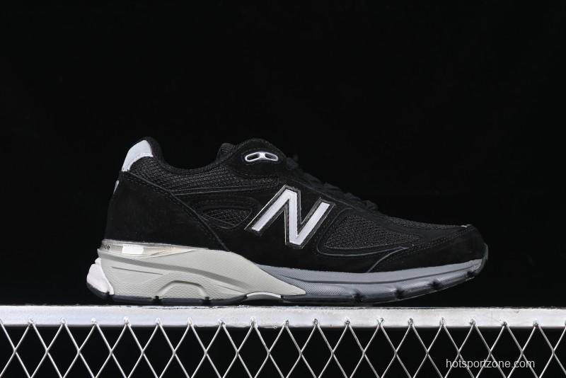 New Balance 990 Series Premium Retro Running Shoes with Carbon Fiber Midsole - M990BK4