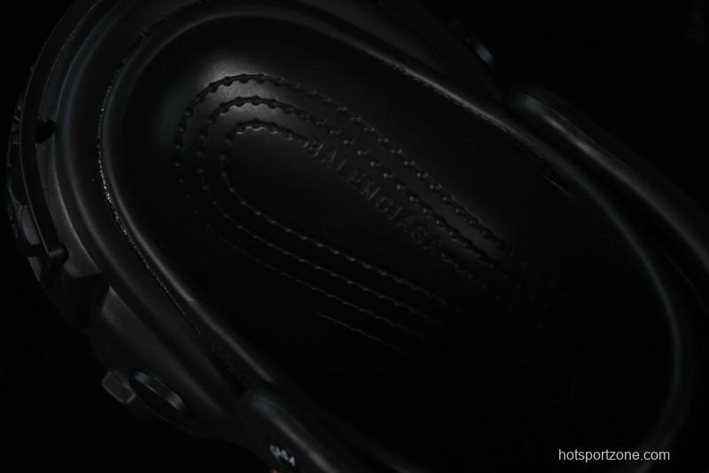 Balenciaga Hardcrocs Slide EVA Round-Toe Ultra Thick Sole Clog Sandals - W1S8N1010