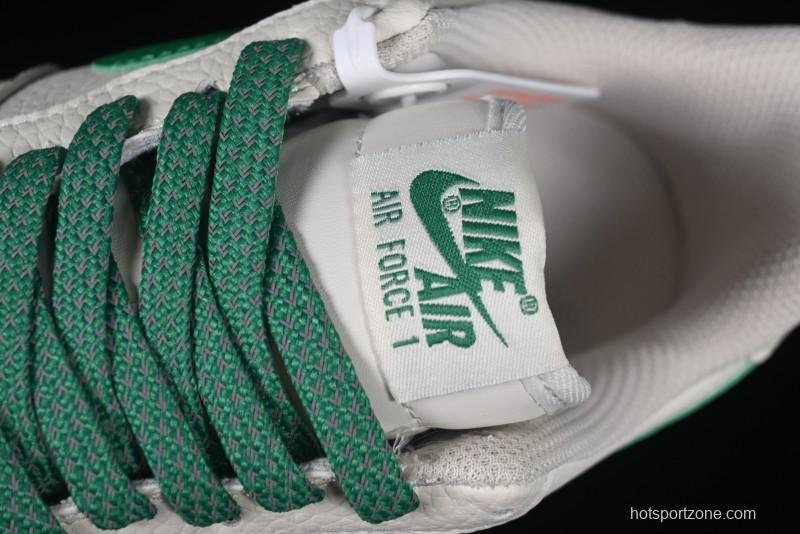 Nike Air Force 1 '07 Low Ted x Portland Collaboration Reflective Green Sneakers - DD8959-707