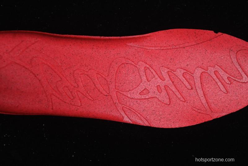 Christian Louboutin Funnyto Flat French Luxury Brand Green Color Block Low Top Sneakers - X.D4