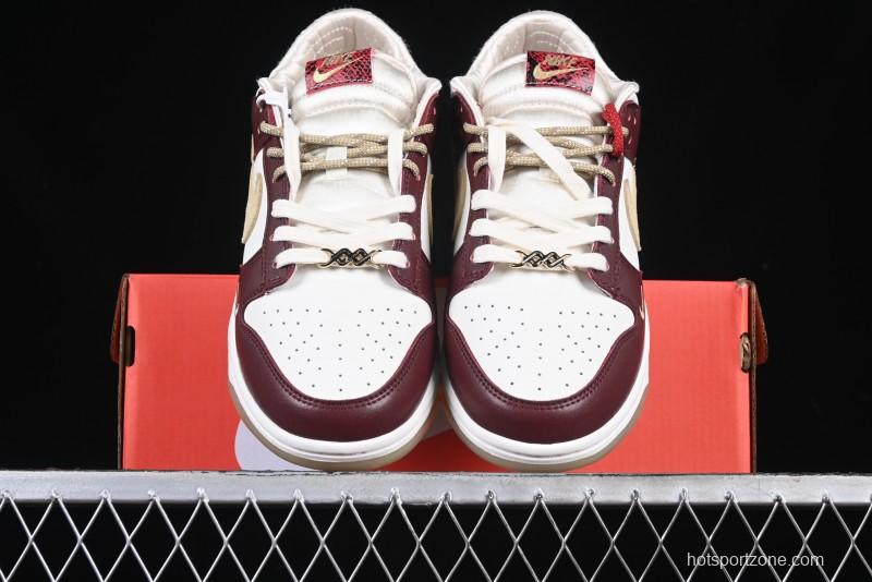 Nike Dunk Low "Year of the Snake" Limited Edition Low-Top Casual Sneakers - HV5991-171